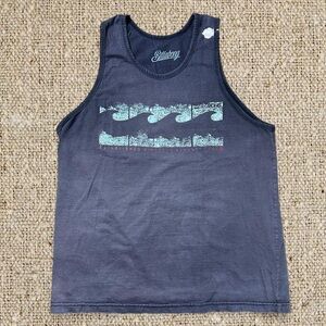 2000s Billabong Greyish Brown Tank Top